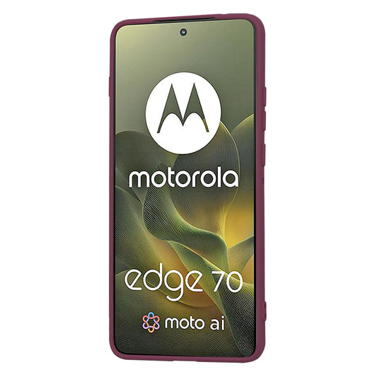 Étui pour Motorola Edge 70, Techsuit, SoftFlex, Cerise