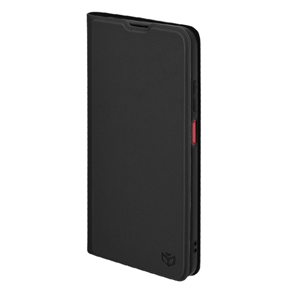 Custodia per Motorola Moto E15 / G05, Techsuit, Magskin Book, Nera