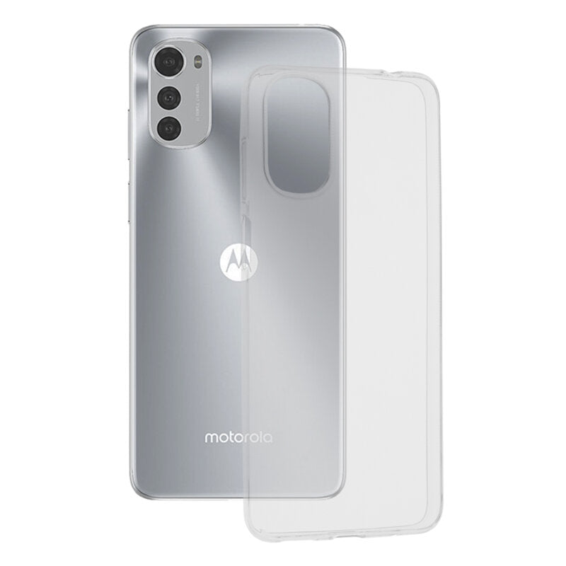 Custodia per Motorola Moto E32s / E32, Techsuit, Chiara, Trasparente