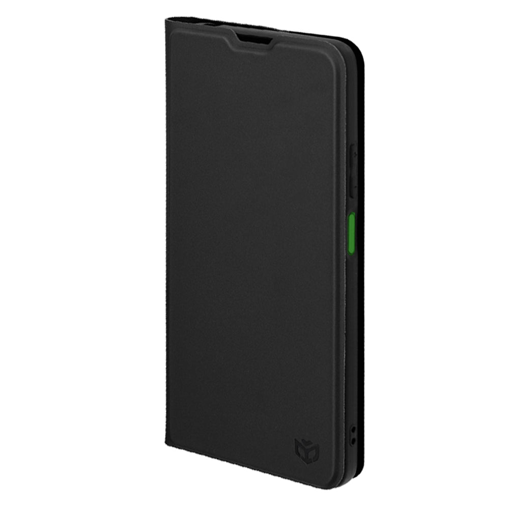 Custodia per Motorola Moto G06, Techsuit, Magskin Book, Nera