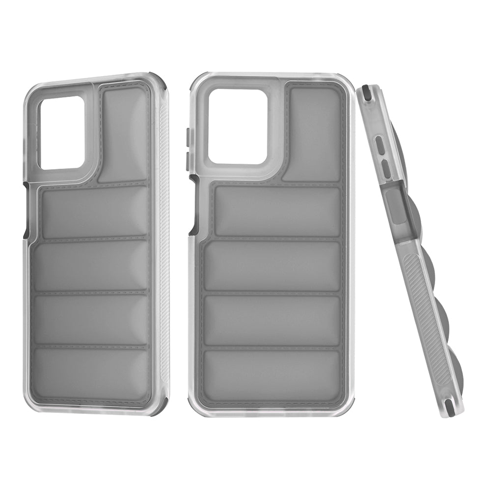 Custodia per Motorola Moto G14, Techsuit, Wave Shield, Nera