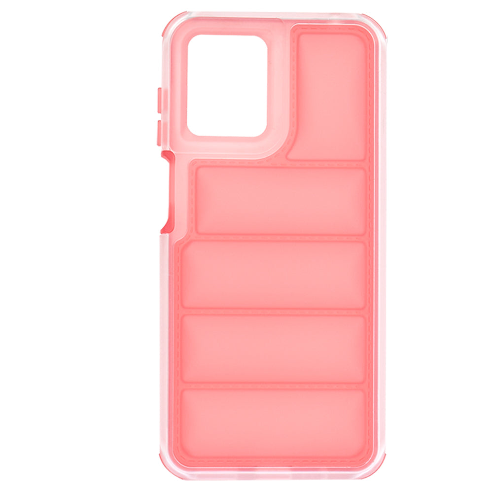 Custodia per Motorola Moto G14, Techsuit, Wave Shield, Rossa
