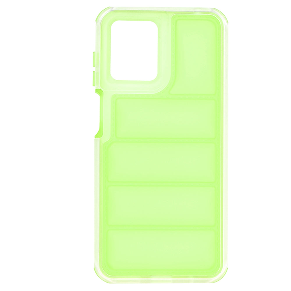 Custodia per Motorola Moto G14, Techsuit, Wave Shield, Verde