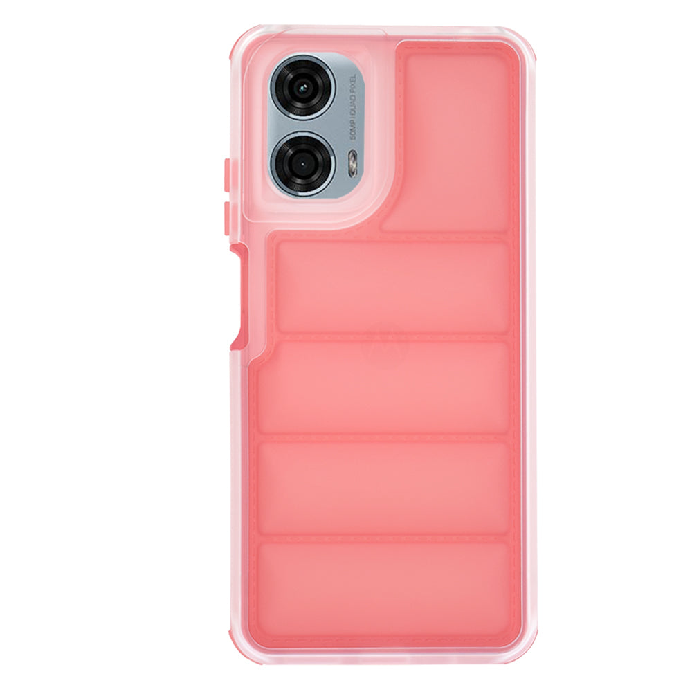 Custodia per Motorola Moto G24 Power, Techsuit, Wave Shield, Rossa