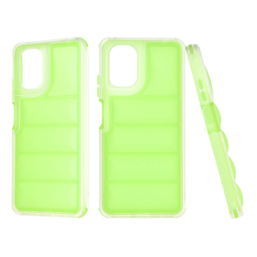 Custodia per Motorola Moto G24 Power, Techsuit, Wave Shield, Verde