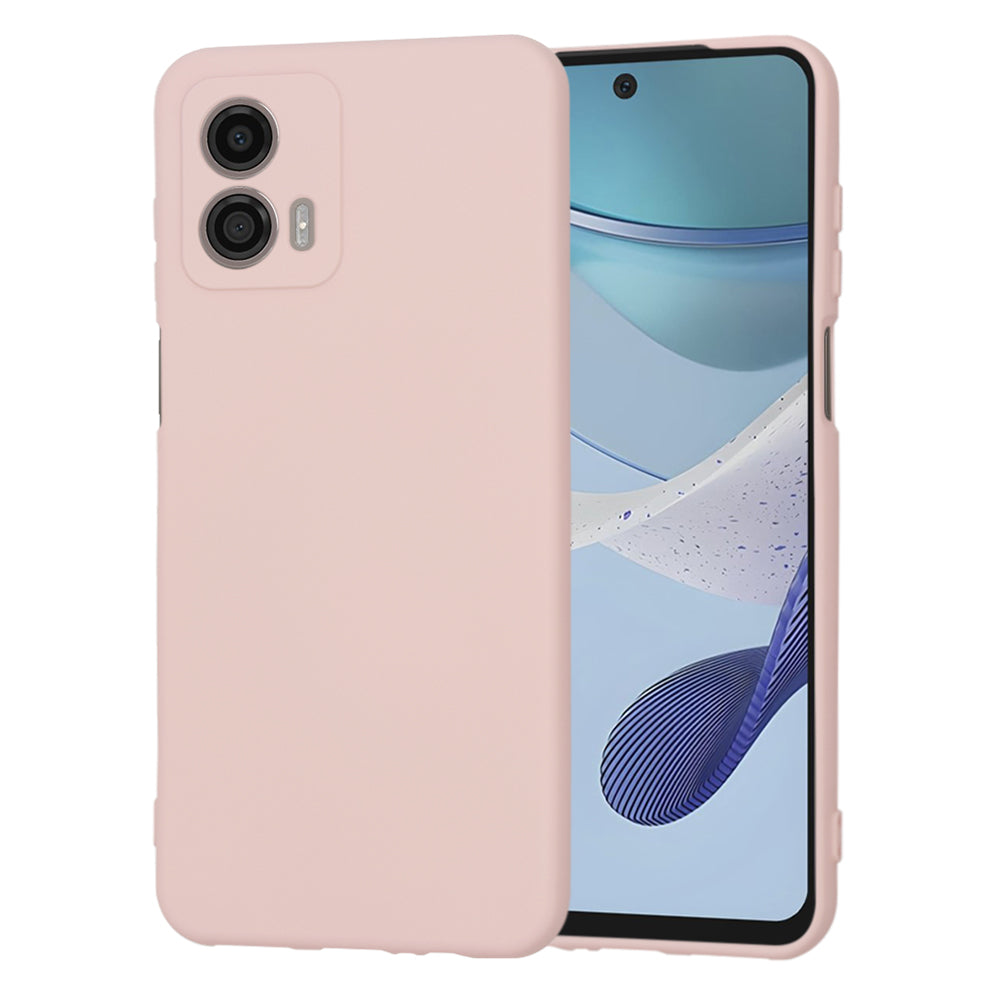 Custodia per Motorola Moto G53, Techsuit, SoftFlex, Rosa