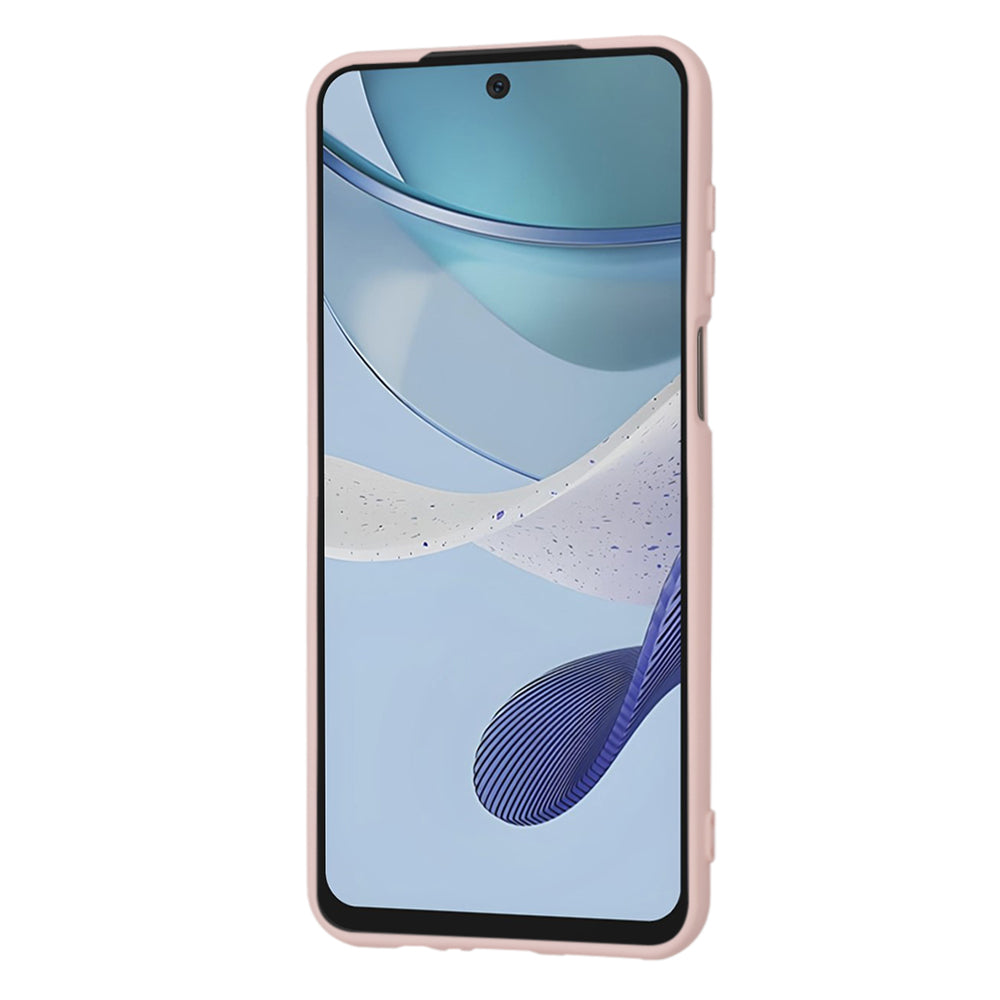 Custodia per Motorola Moto G53, Techsuit, SoftFlex, Rosa