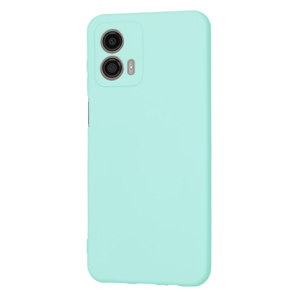Custodia per Motorola Moto G53, Techsuit, SoftFlex, Turchese