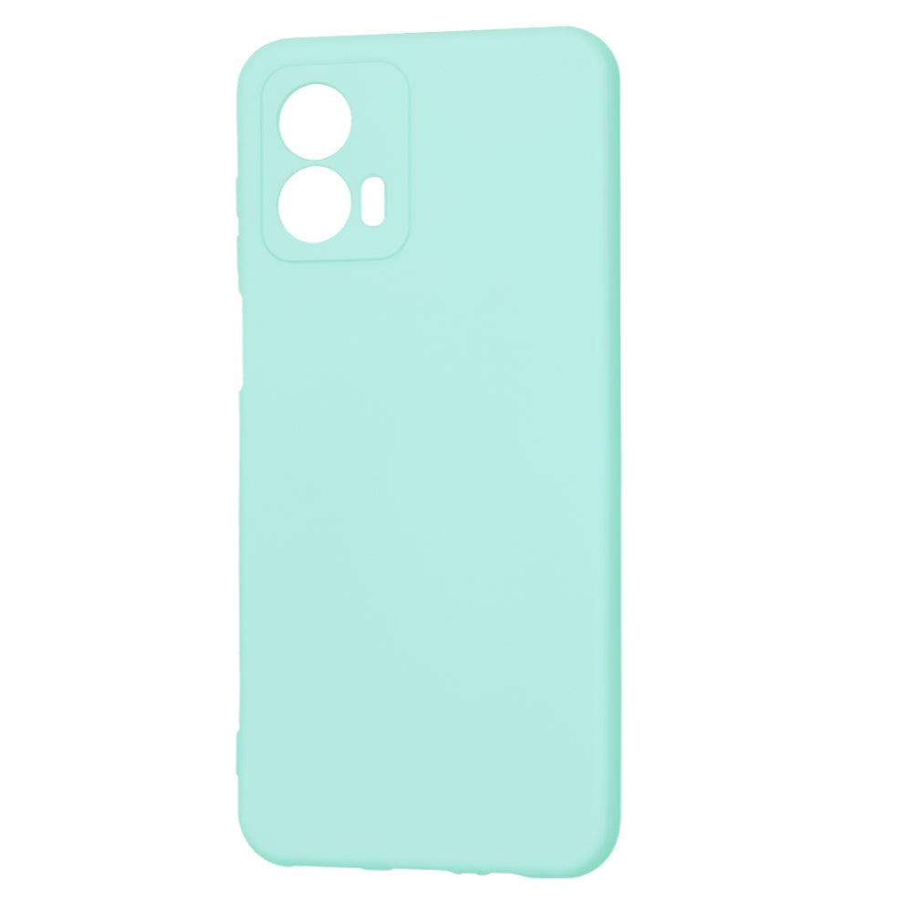 Custodia per Motorola Moto G53, Techsuit, SoftFlex, Turchese