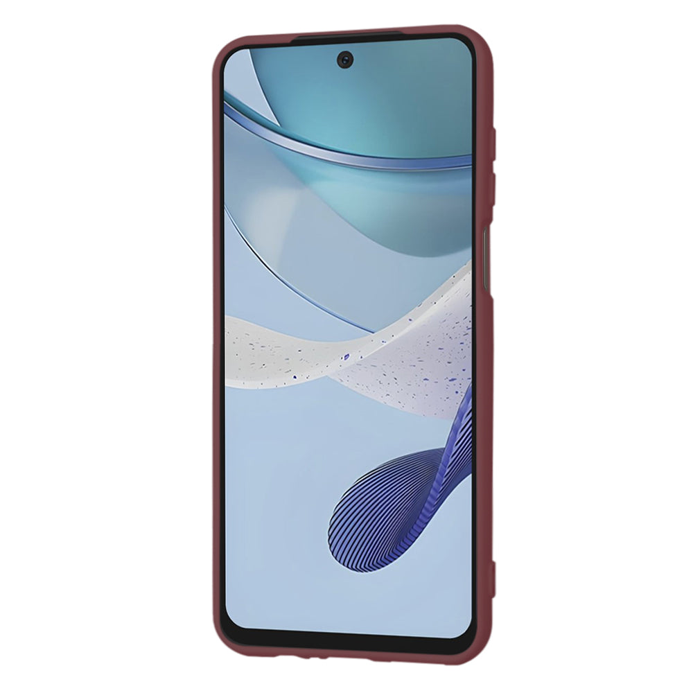 Custodia per Motorola Moto G53, Techsuit, SoftFlex, Vinaccia