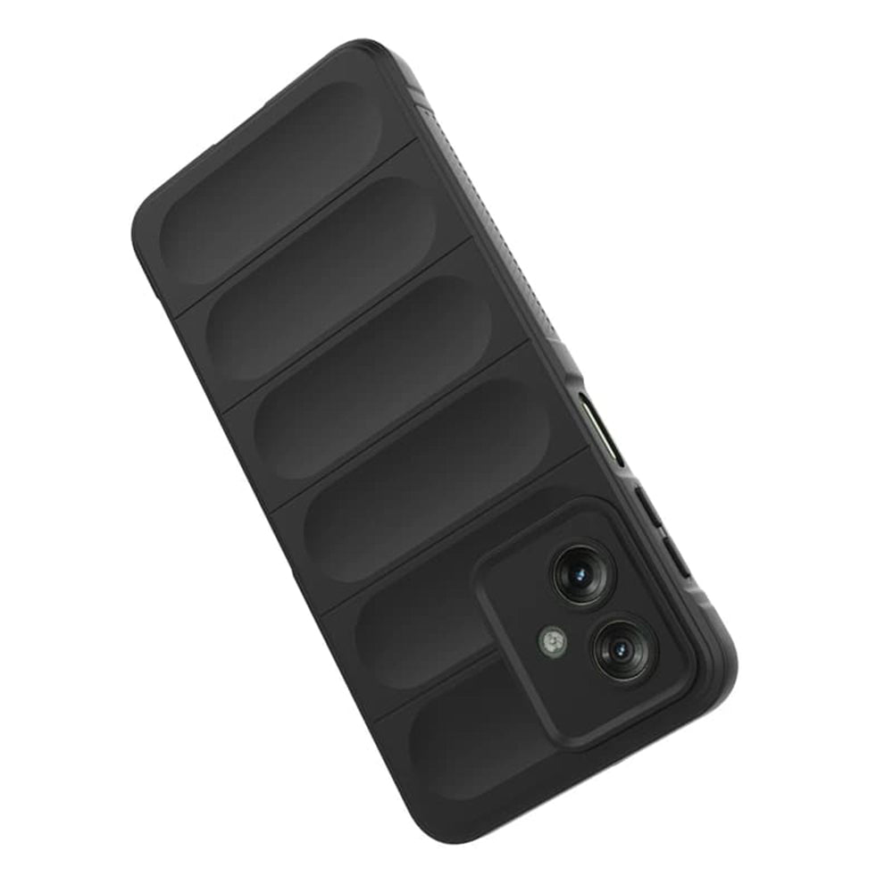 Custodia per Motorola Moto G54, Techsuit, Magic Shield, Nera