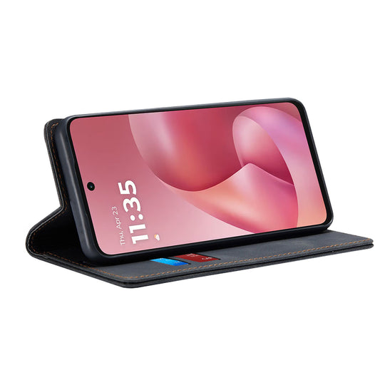 Hülle für Motorola Moto G67 Power / G57 Power, Techsuit, Confy, Schwarz