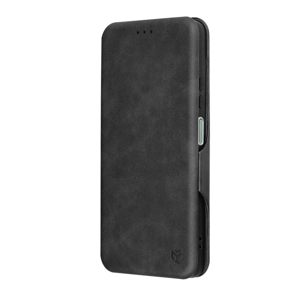Custodia per Motorola Moto G75, Techsuit, Safe Wallet Plus, Nera