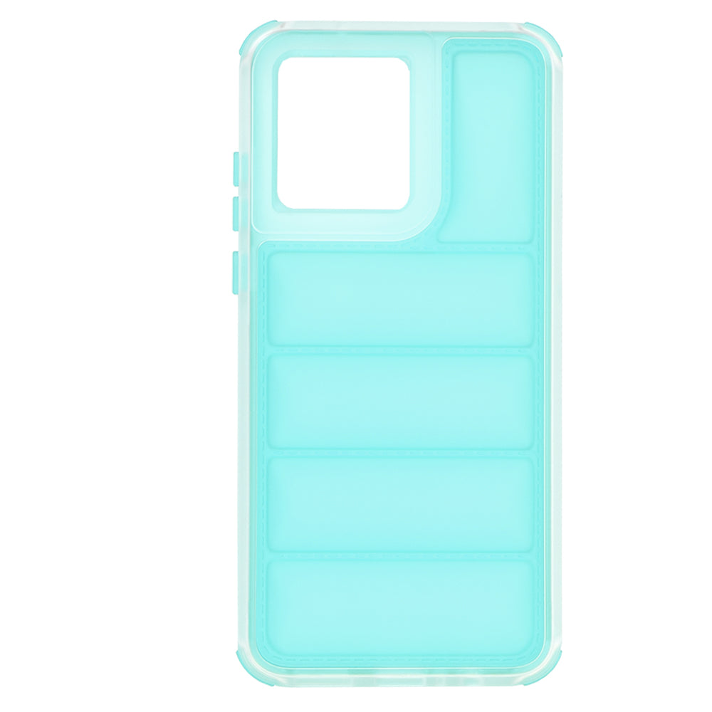 Coque pour Motorola Moto G84, Techsuit, Wave Shield, Turquoise
