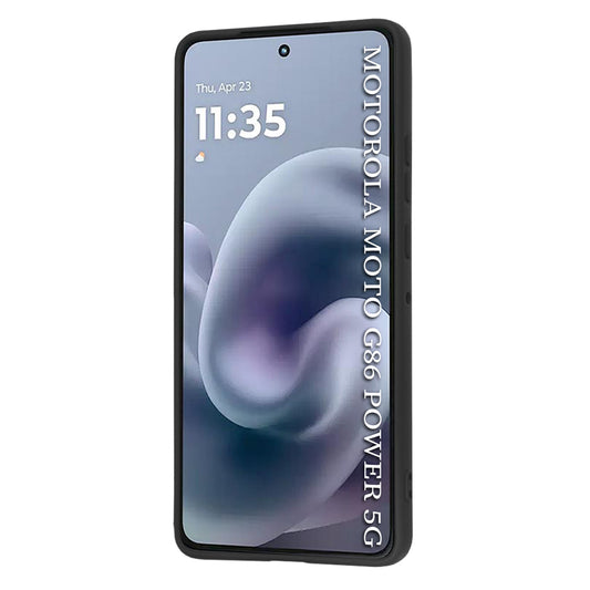 Hülle für Motorola Moto G86 Power, Techsuit, SoftFlex, Schwarz