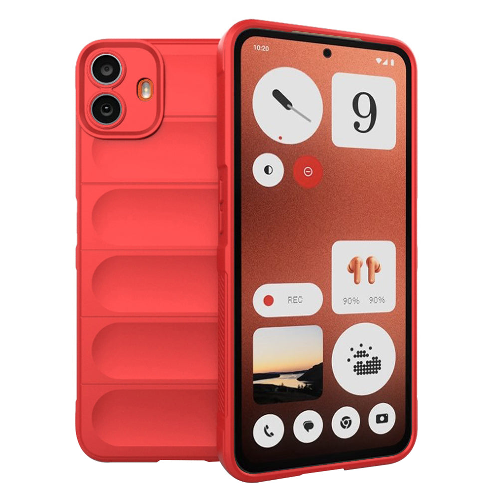 Custodia per Nothing CMF Phone 1, Techsuit, Magic Shield, Rossa
