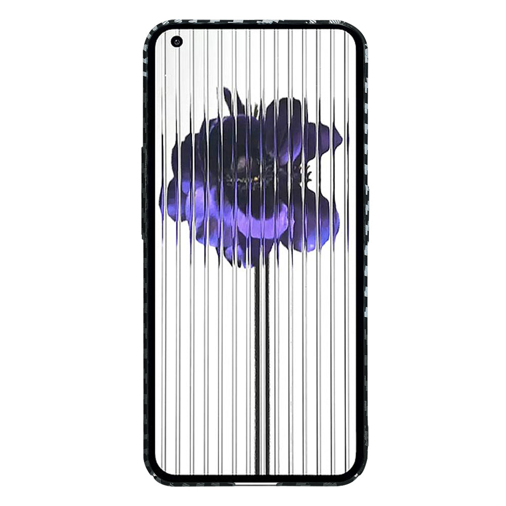 Custodia per Nothing Phone (1), Techsuit, Carbonite FiberShell, Nero Grigio