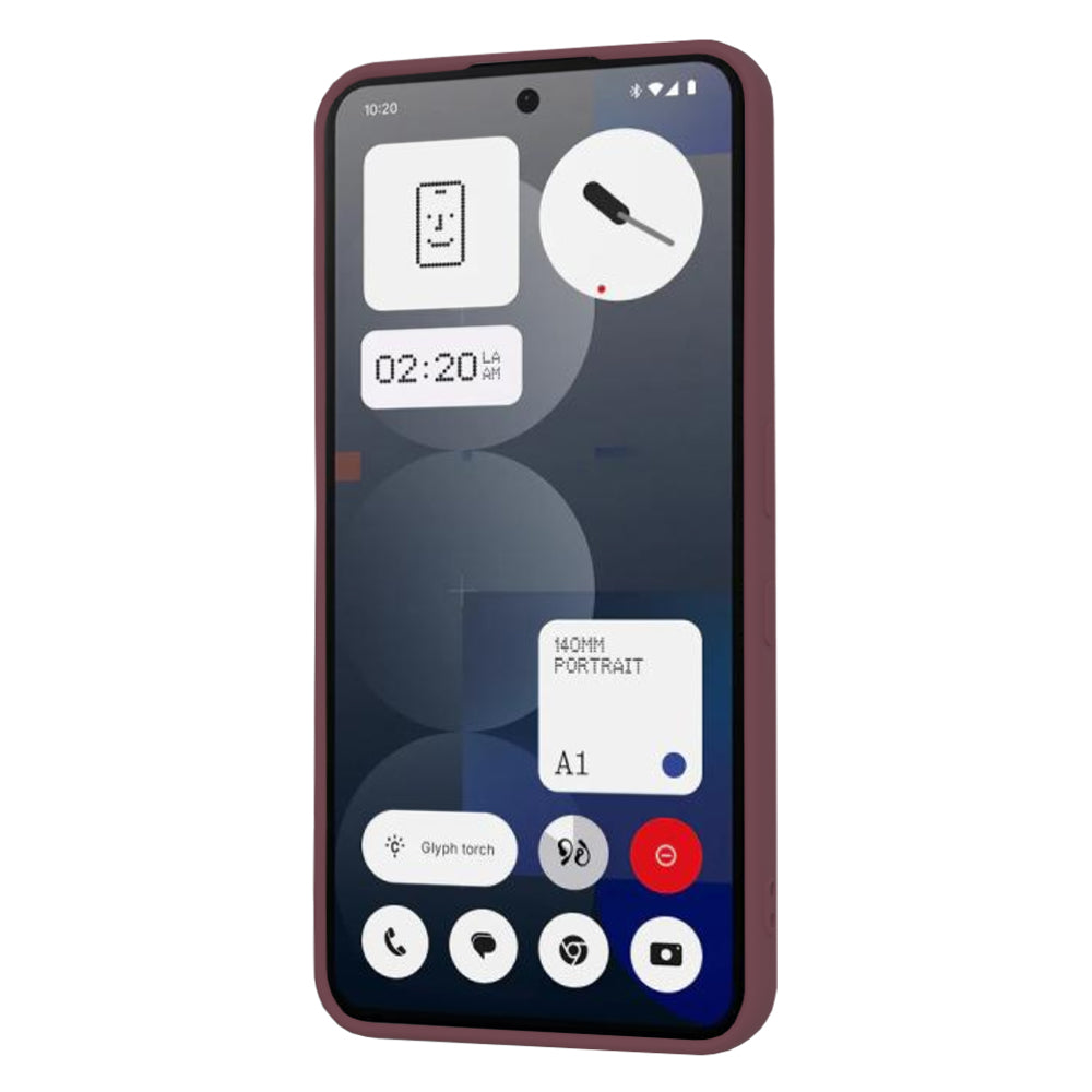 Custodia per Nothing Phone (3a) Pro, Techsuit, SoftFlex, Vinaccia