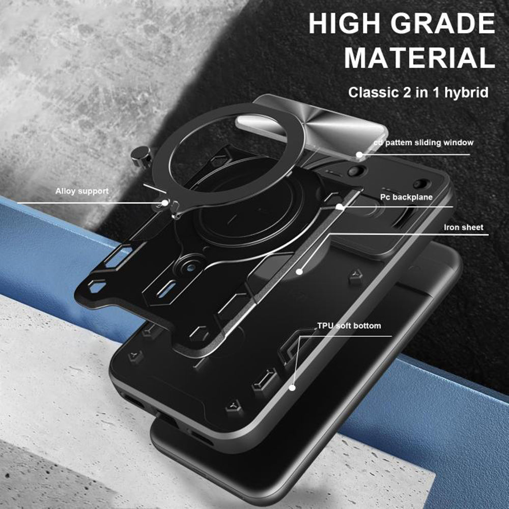 Coque pour Nothing Phone (3a), Techsuit, CamGuard Pro, Rouge