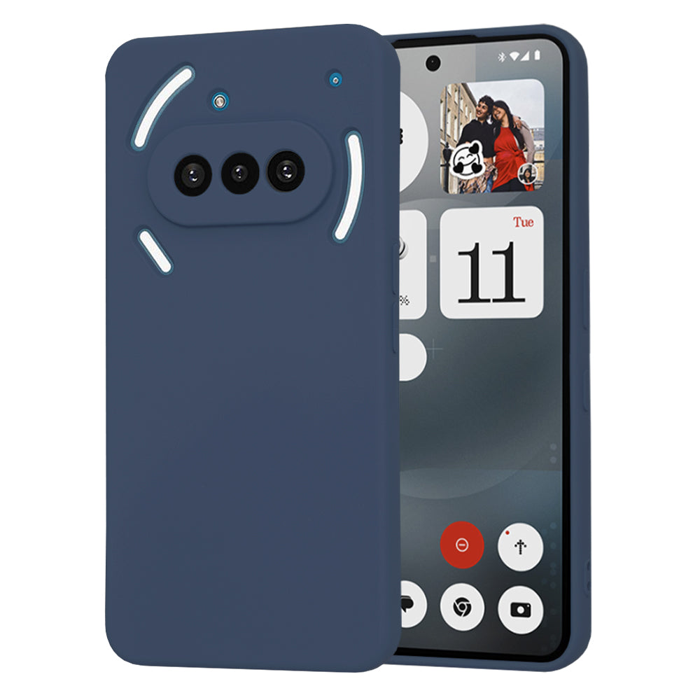 Custodia per Nothing Phone (3a), Techsuit, SoftFlex, Blu scuro