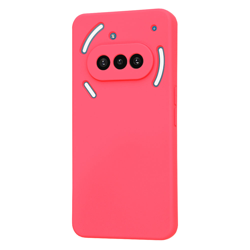 Custodia per Nothing Phone (3a), Techsuit, SoftFlex, Rosa Scuro