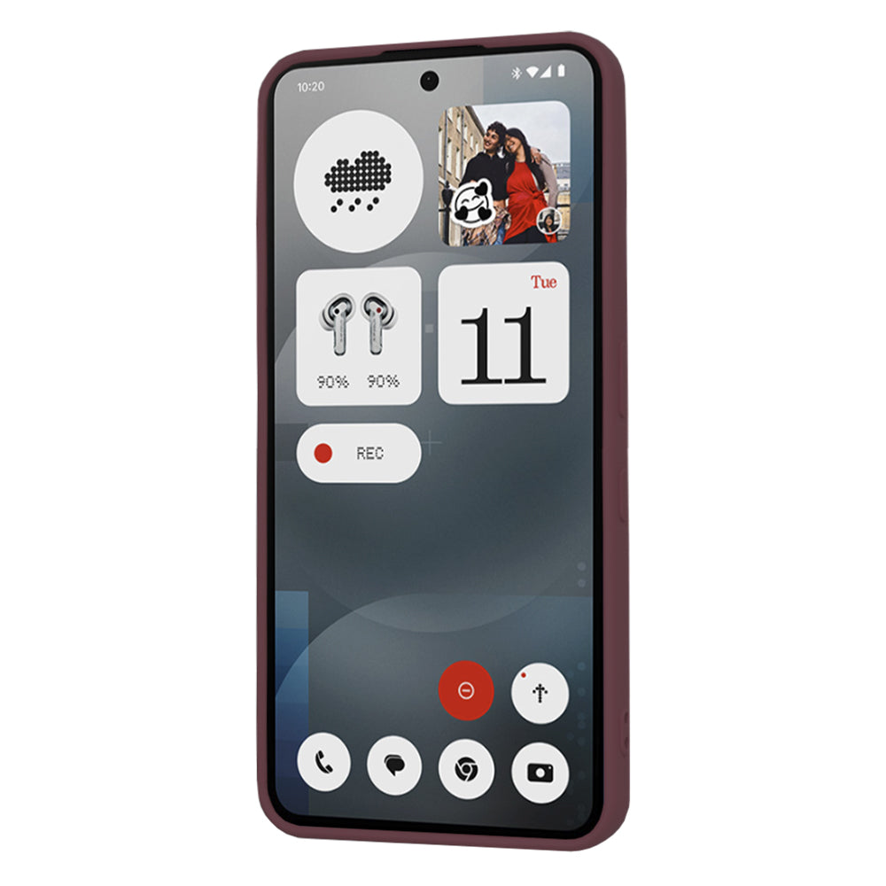 Custodia per Nothing Phone (3a), Techsuit, SoftFlex, Vinaccia