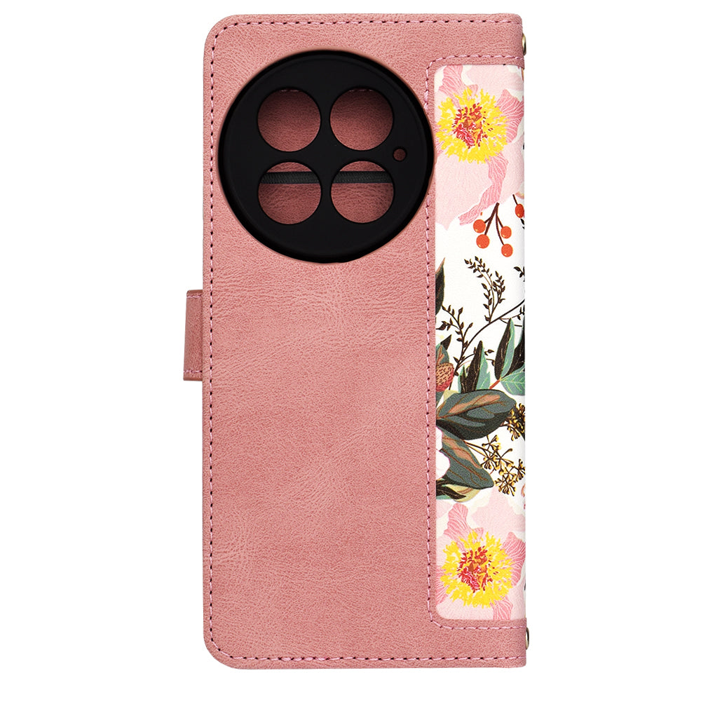 Coque pour OnePlus 13, Techsuit, FlipCraft, Rose