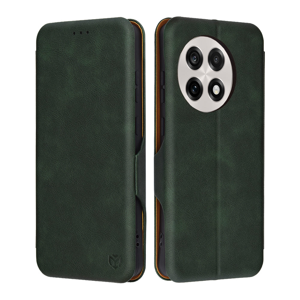 Coque pour OnePlus 13R, Techsuit, Safe Wallet Plus, Vert