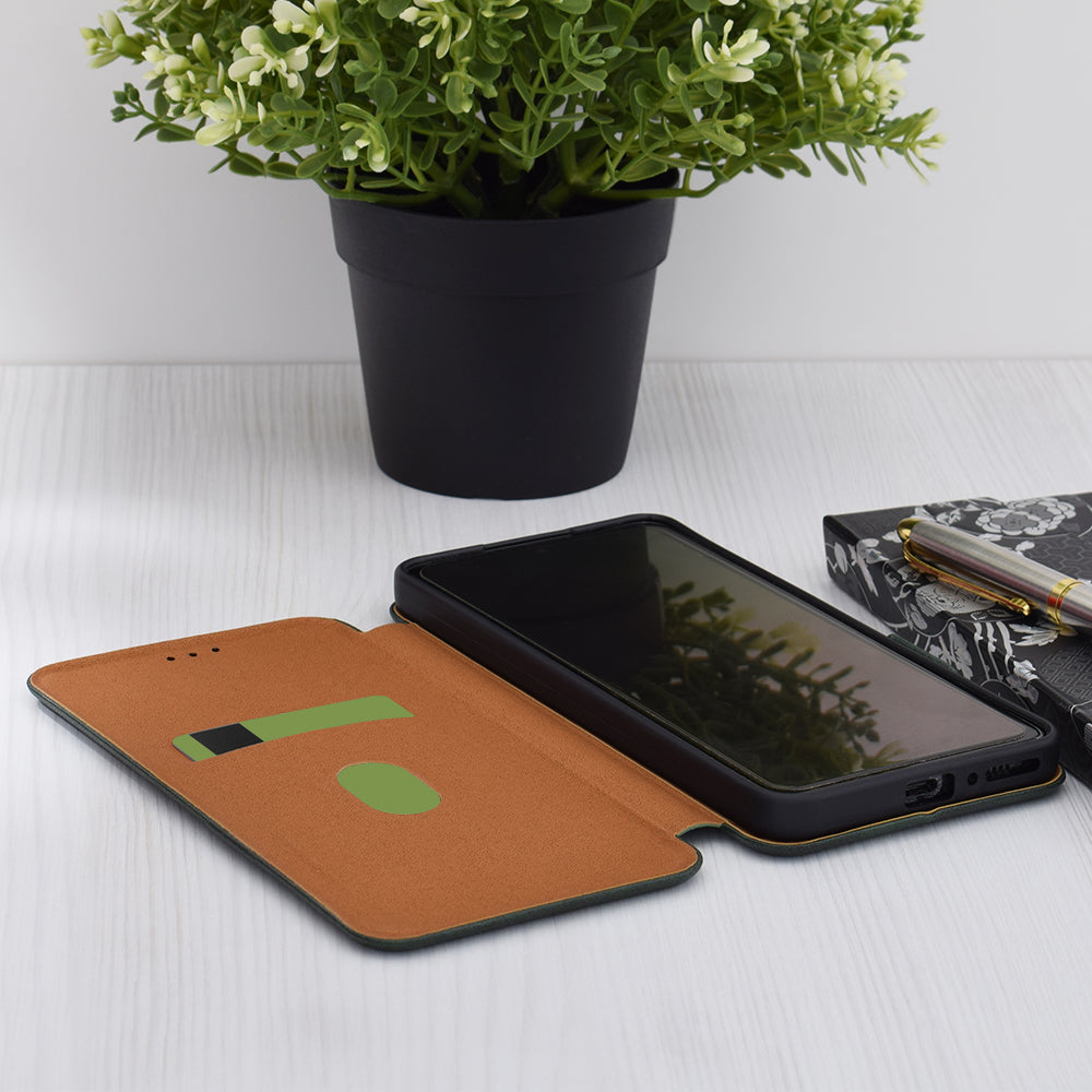 Coque pour OnePlus 13R, Techsuit, Safe Wallet Plus, Vert