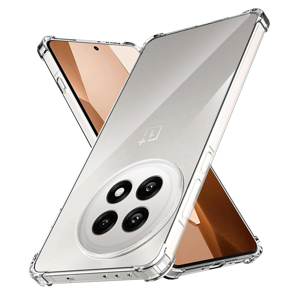 Custodia per OnePlus 13R, Techsuit, Shockproof Clear, Trasparente