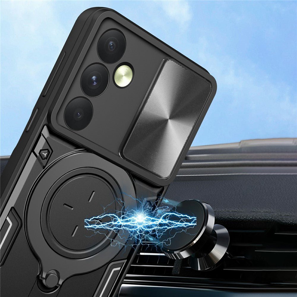 Case for OnePlus 15R, Techsuit, CamGuard Pro, Black