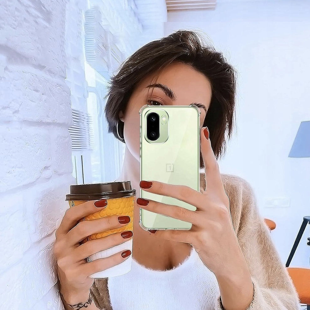 Hülle für OnePlus 15R, Techsuit, Shockproof Clear, Transparent