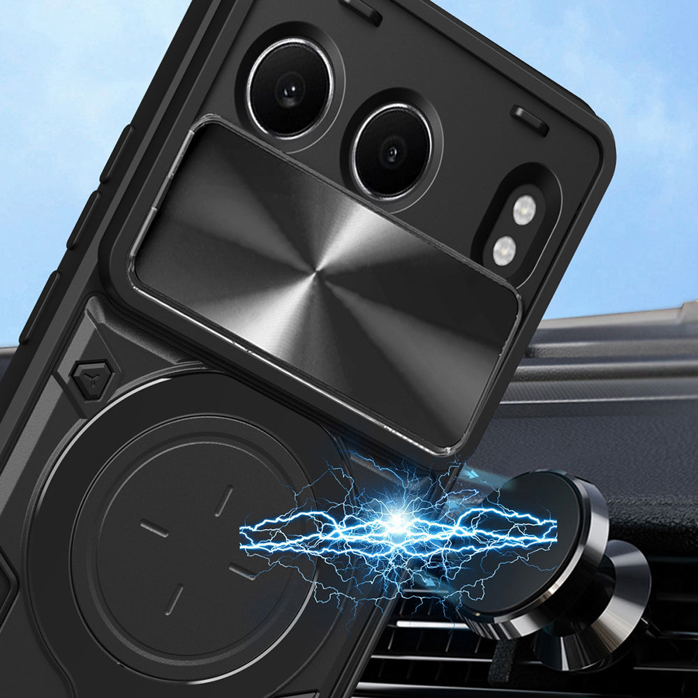 Custodia per OnePlus Nord 4, Techsuit, CamGuard Pro, Nera