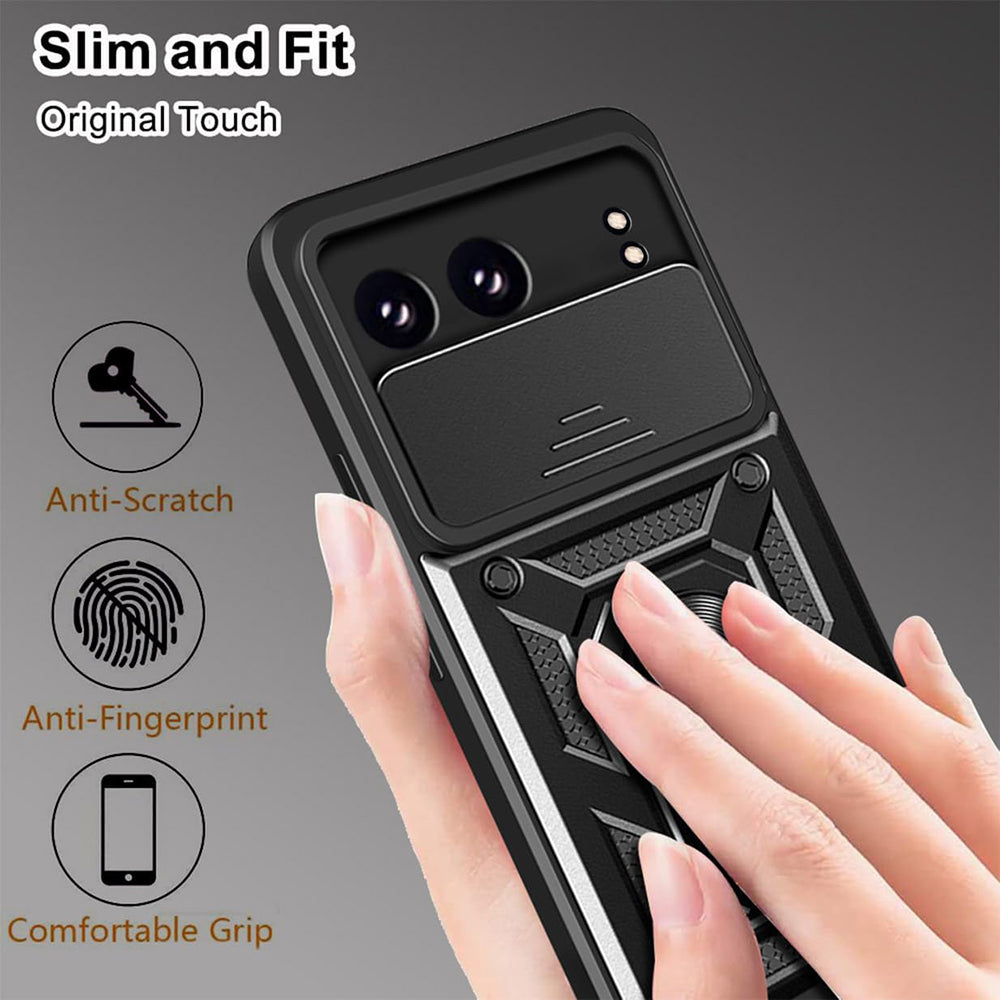 Custodia per OnePlus Nord 4, Techsuit, CamShield, Blu