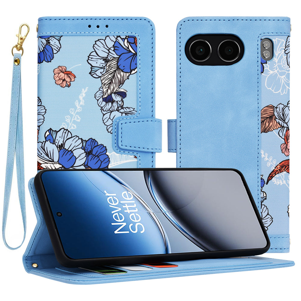 Coque pour OnePlus Nord 4, Techsuit, FlipCraft, Bleu