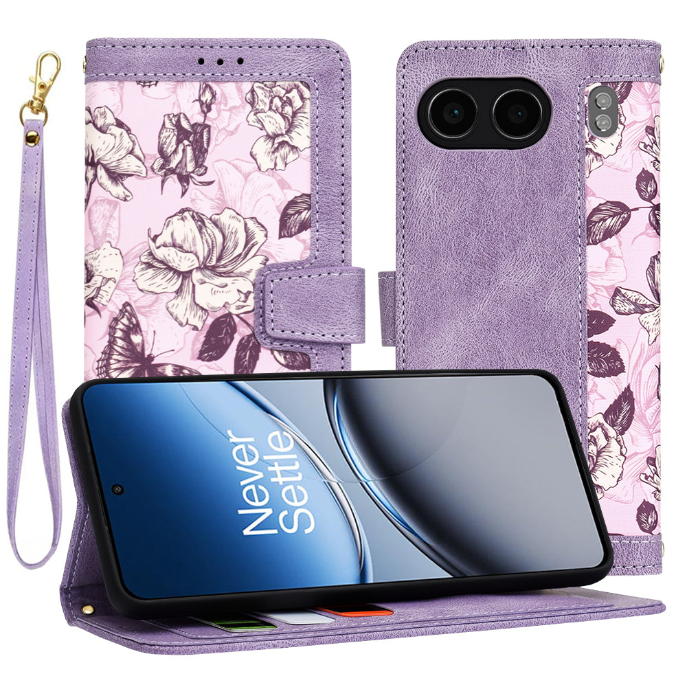 Custodia per OnePlus Nord 4, Techsuit, FlipCraft, Viola