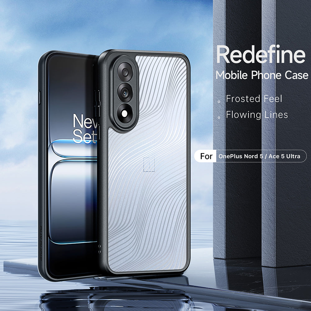 Custodia per OnePlus Nord 5, DUX DUCIS, Aimo, Nera