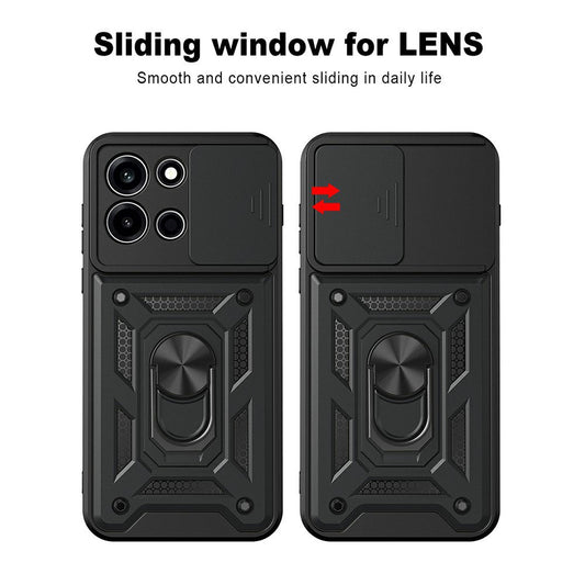 Hülle für OnePlus Nord 6, Techsuit, CamShield, Blau