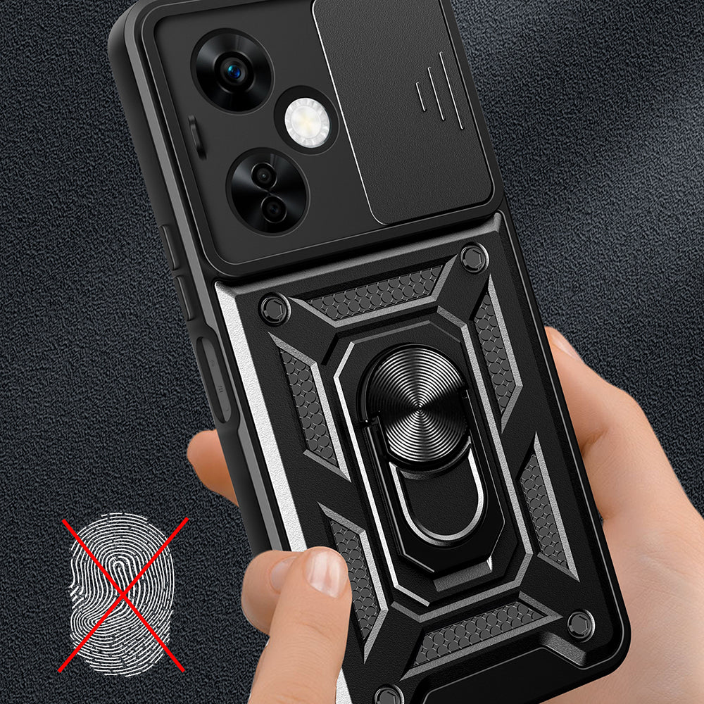 Custodia per OnePlus Nord CE4 Lite, Techsuit, CamShield, Verde