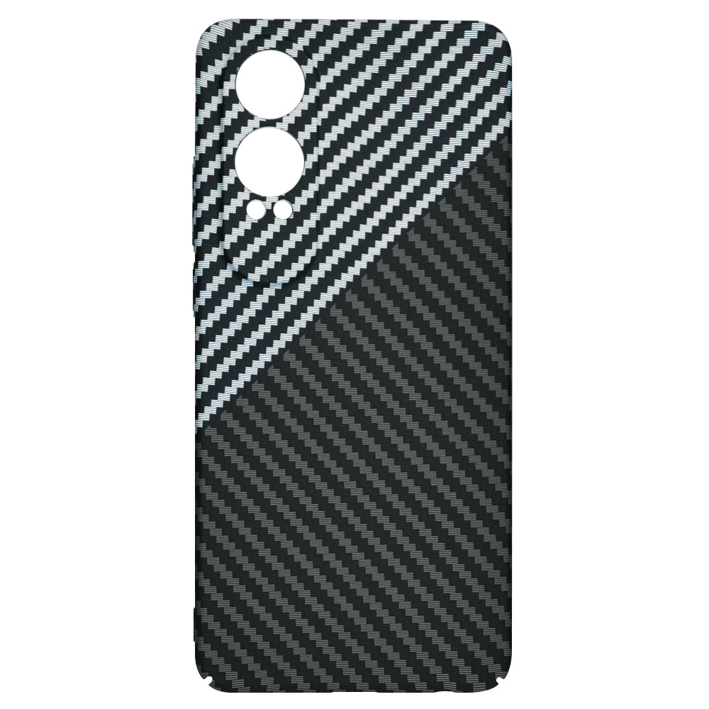 Custodia per OnePlus Nord CE4 Lite, Techsuit, Carbonite FiberShell, Nero Grigio