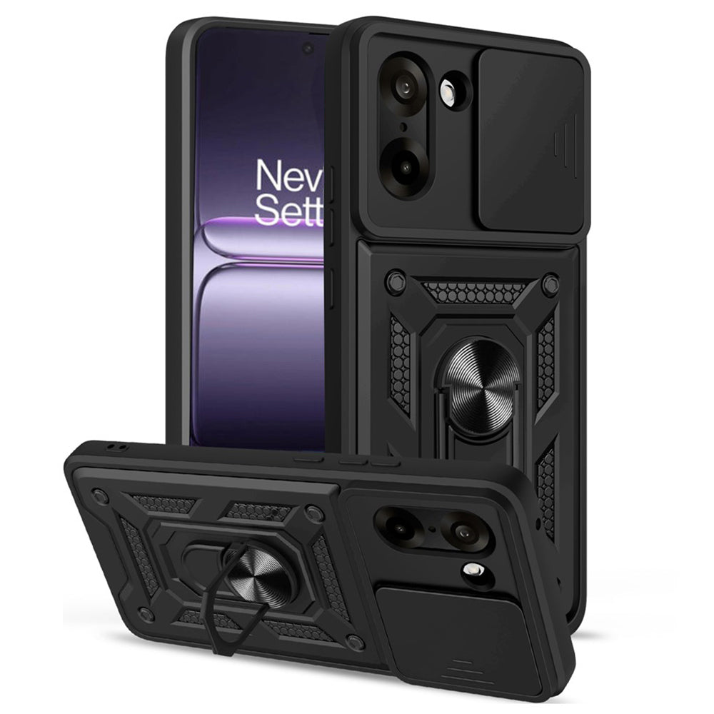 Custodia per OnePlus Nord CE5, Techsuit, CamShield, Nera