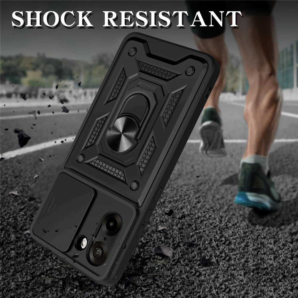 Custodia per OnePlus Nord CE5, Techsuit, CamShield, Nera