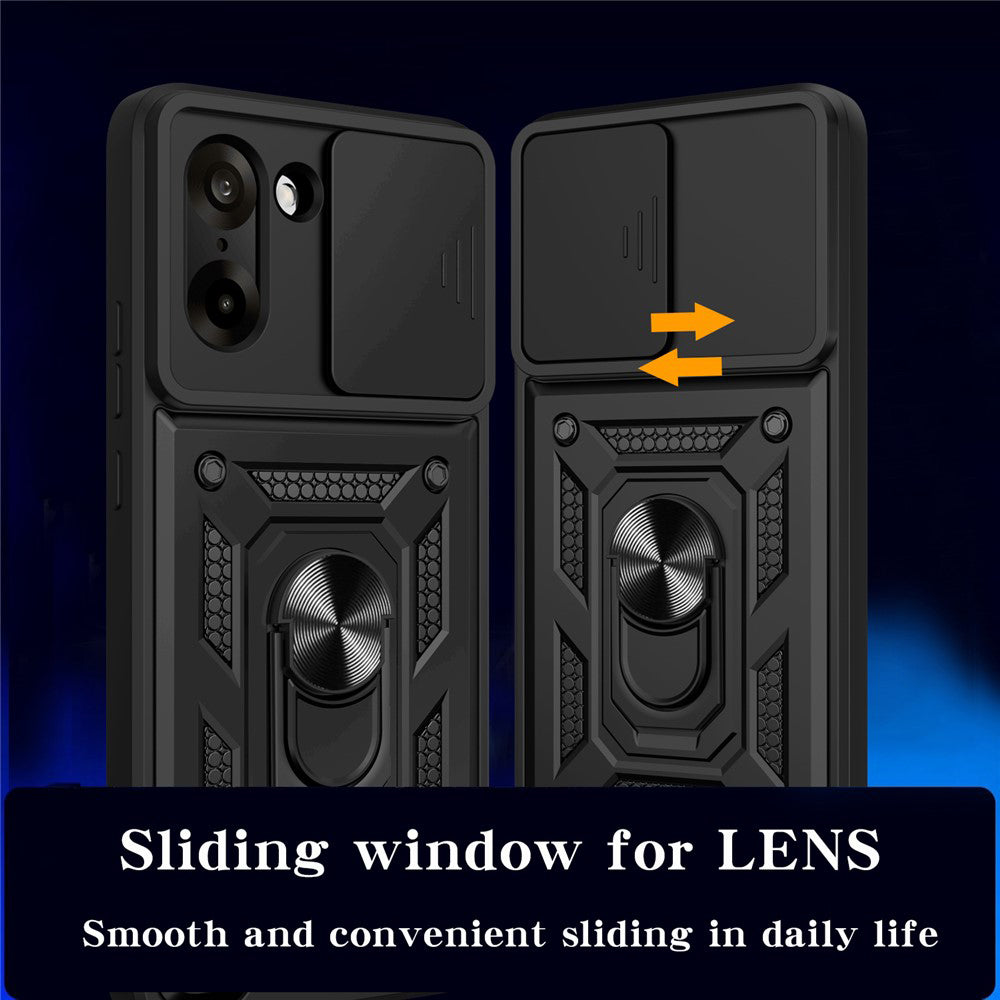 Custodia per OnePlus Nord CE5, Techsuit, CamShield, Nera