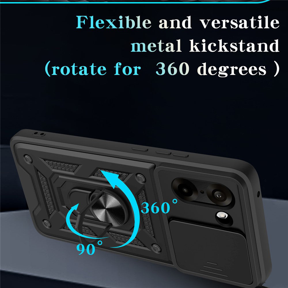 Custodia per OnePlus Nord CE5, Techsuit, CamShield, Nera