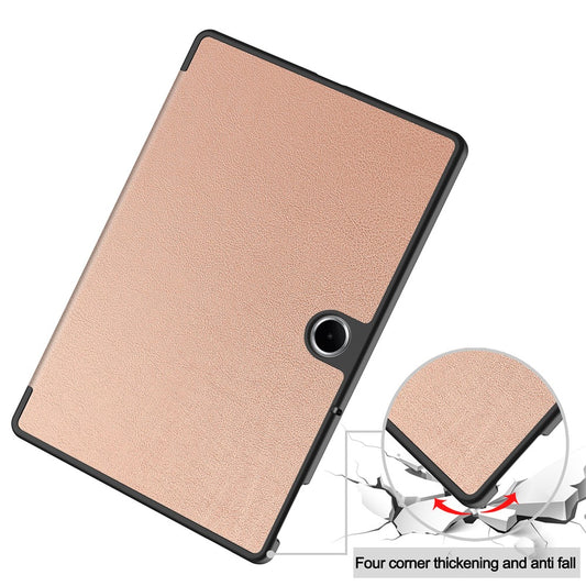 Étui pour OnePlus Pad Lite / Oppo Pad SE, Techsuit, FoldPro, Rose Doré