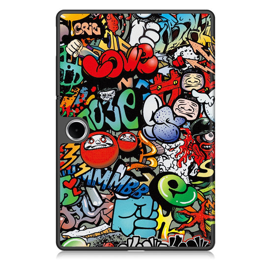 Étui pour OnePlus Pad Lite / Oppo Pad SE, Techsuit, FoldPro Urban Vibe, Multicolore