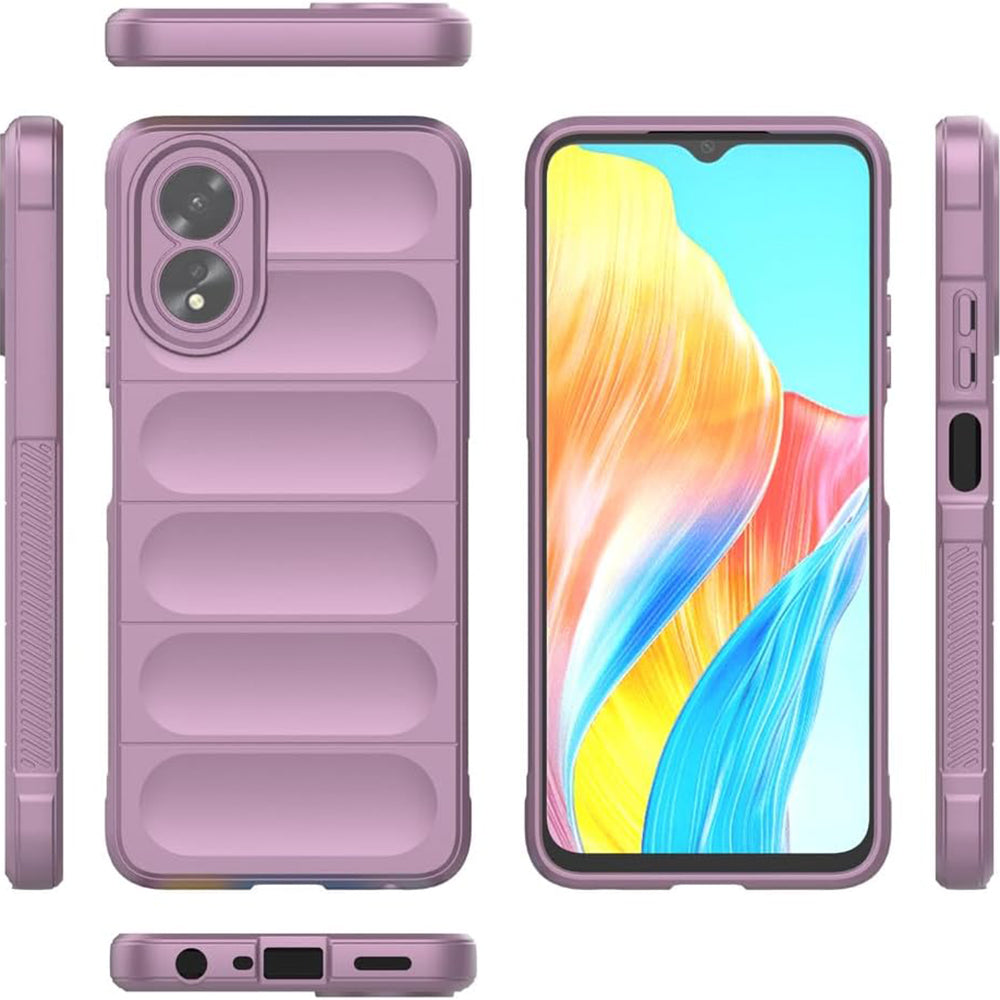 Custodia per Oppo A18 / A38, Techsuit, Magic Shield, Viola