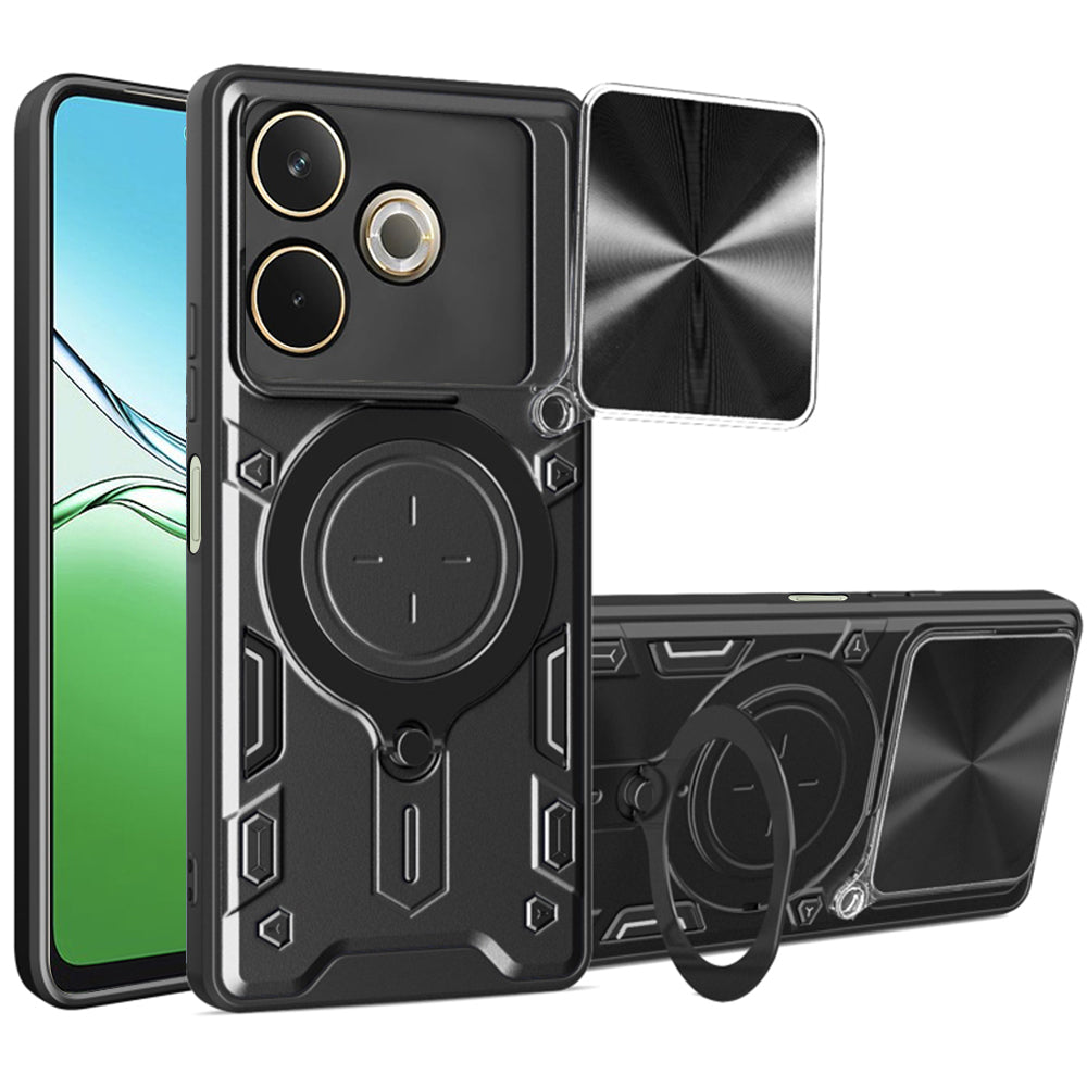 Coque pour Oppo A5 Pro 4G / A5 Pro, Techsuit, CamGuard Pro, Noire