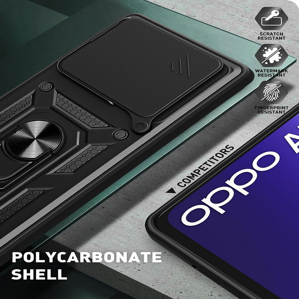 Custodia per Oppo A5 Pro 4G / A5 Pro, Techsuit, CamShield, Verde