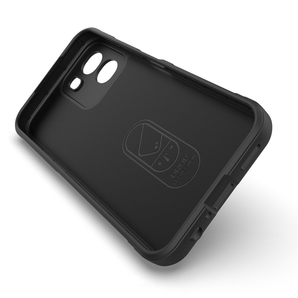 Custodia per Oppo A6 4G, Techsuit, Magic Shield, Nera